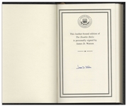 James Watson Signed Deluxe Edition of ''The Double Helix''